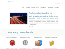 Tablet Screenshot of 3mlogistic.pl